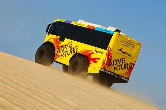 Qatar Desert – Monster Bus Tour